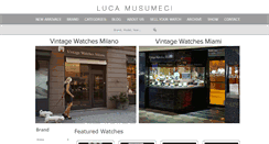 Desktop Screenshot of lucamusumeci.com